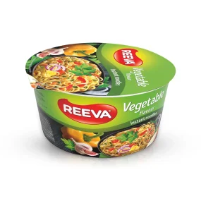 Лапша быстрого приготовления, со вкусом овощей, Рива, 75 г